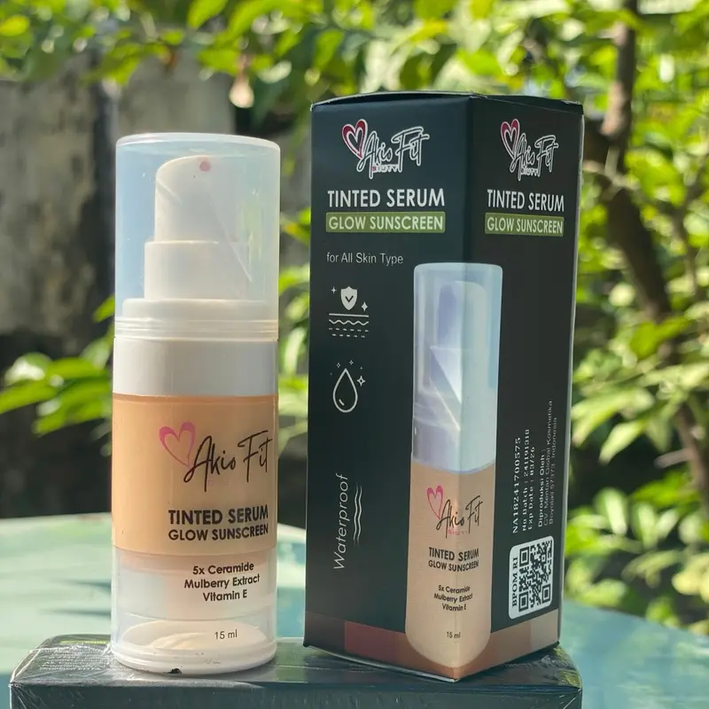 Akiofit Biuty Tinted Serum Glow Sunscreen Facial Pencerah Wajah 1