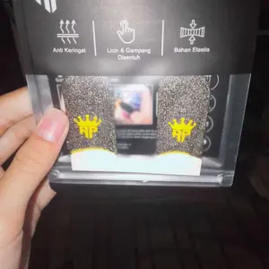 (Sarung Jempol AP King X IkyIkyy) Aksesoris Gaming Anti Keringat & Licin Untuk Game Free Fire & Mobile Legends By Andra ST