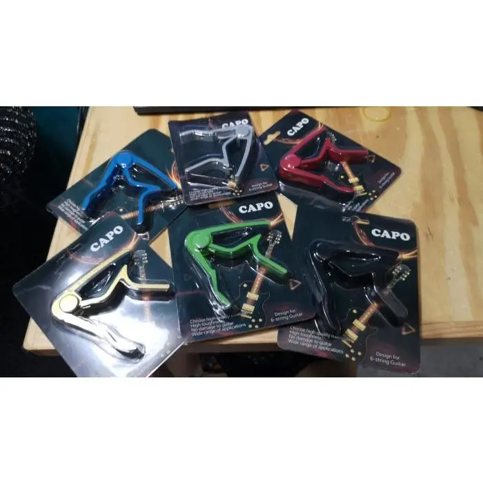 Capo Gitar Kapo Guitar Bass Akustik Elektrik Ukulele Klasik