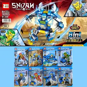 DIY Doll Assembly Toy Multi-Joint Plastic Model  Doll Soldier Plaything for Ages 3 And up Mainan Anak Edukasi Mini Bricks  Hadiah