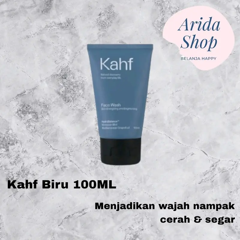 Kahf Facewash Skin Energizing & Brightening / Sabun Wajah Pria 1