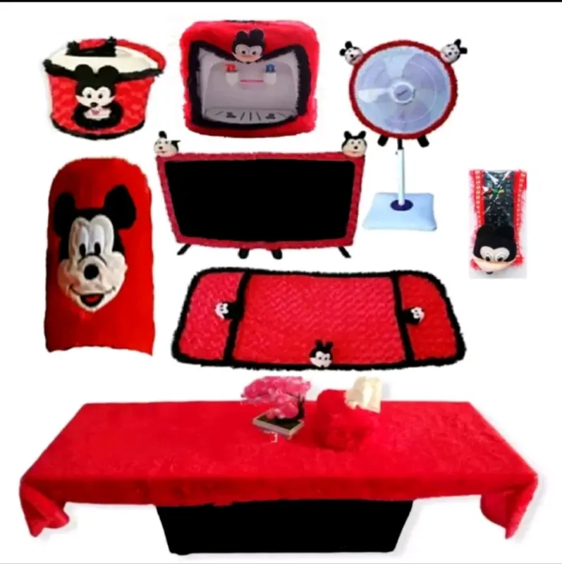 Paket Hemat Homet 9IN1/ GKM Set Bando tv-remot-kipas-magicom-kulkas-galon-dispenser-sarung tisu-taplak meja tahan lama bisa dipakai ulang 0