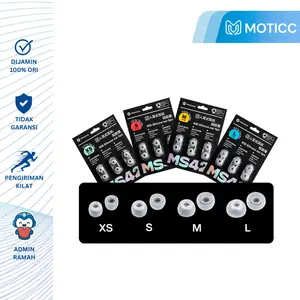 NF Audio MS42 Silicone Eartips Ear Tips Earbud Earplug Earphone