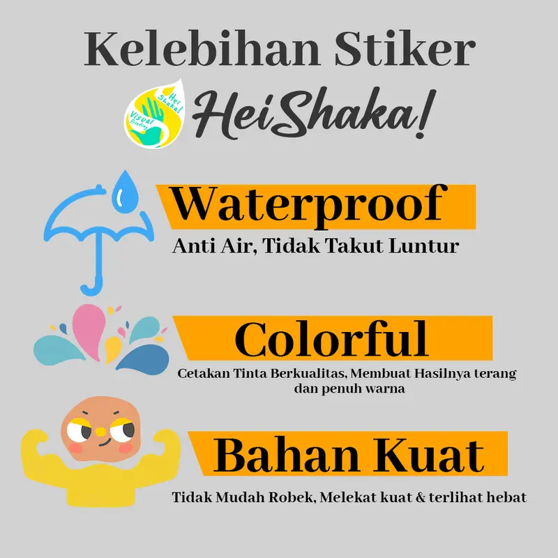 Stiker Pack Hindia Feast Lomba Sihir Baskara Putra Isi 13 Pcs Sticker Musik Band Indie Vinyl Anti Air 1