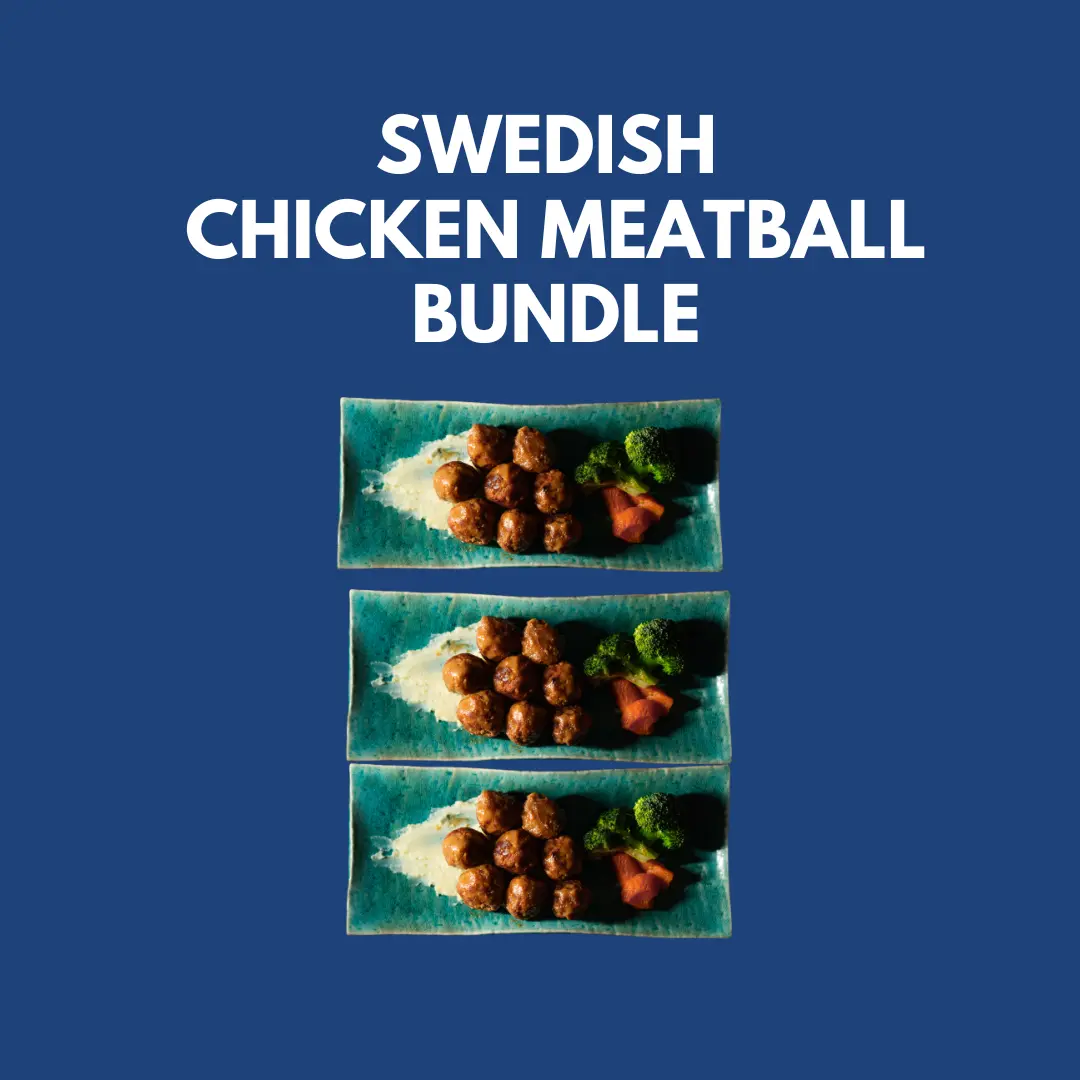 Swedish Chicken Meatball Bundle of 3
