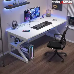 GTGAMING Meja Minimalis 100cm/120cm Harga Spesial – Cocok Buat Home Office atau Ruang Kerja monitor Komputer Furniture