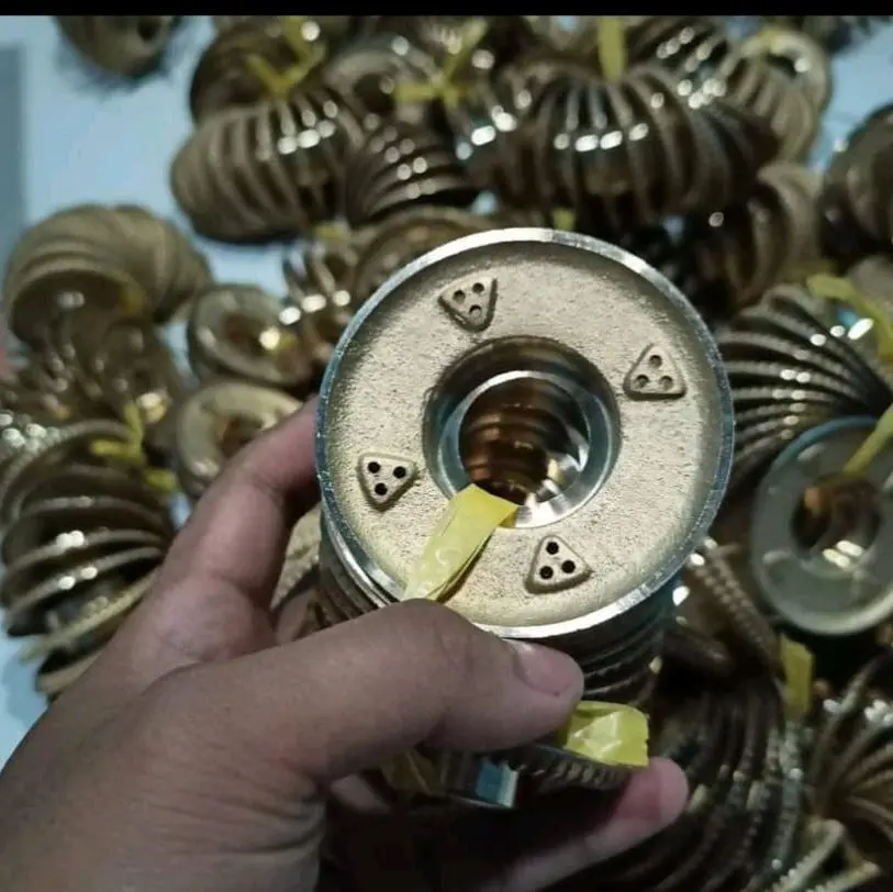 Burner kuningan kompor rinnai tipe kecil dan besar