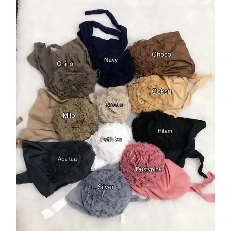 INNER TURKY / CIPUT CEPOL TURKREMIUMY RENDA PREMIUM Jilbab Turki Kerudung Dalaman 8