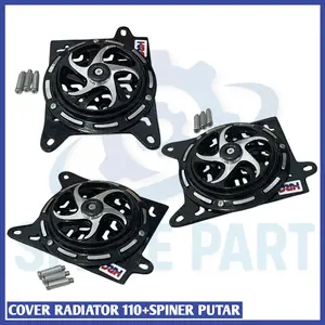 PAKETAN HEMAT COVER RADIATOR VARIO 110 PLUS COVER SPINER MUTAR COCOK UNTUK MOTOR VARIO 110 KARBU ATAU TECHN