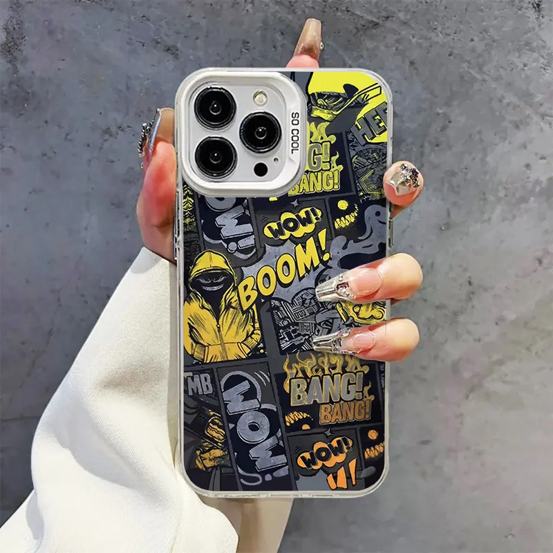 Casing Keras Matte Premium Casing HP Estetik Pemukul drum IPHONE 11 12 13 14 15 PRO PLUS MAX Baik itu untuk Anda gunakan sendiri atau sebagai hadiah untuk teman casing ponsel ini adalah pilihan tepat Casing Couple 0