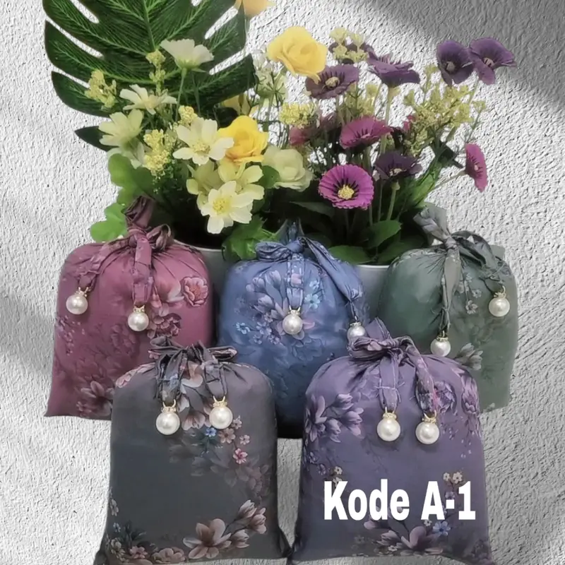BB 150kg Dijamin Muat Marisa Mukena Traveling Super Jumbo Bahan Parasut Koreha Pouch Mini Dewasa Panjang 1