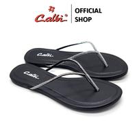 Gambar CALBI LFBE 560 Sandal Jepit Flat Wanita Tali Permata Bling-Bling Fashion Elegan Denita - Hitam, 37 dari Calbi Kota Tangerang 1 Tokopedia