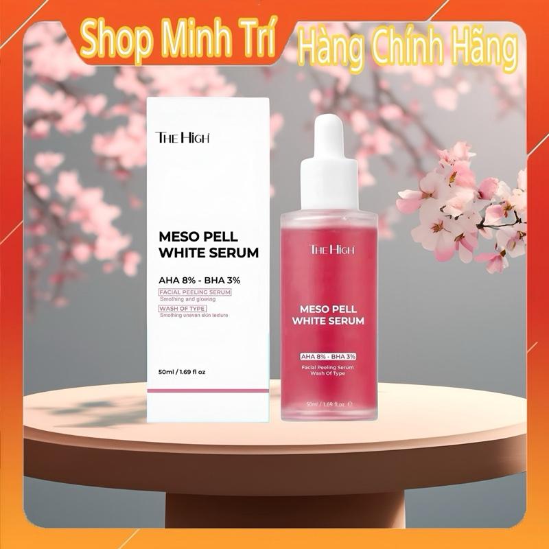  Tinh Chất Serum Meso Peel THE HIGH Hỗ Trợ Trắng Da Căng Bóng Không Đau Không Đỏ Làm Sạch Sâu Hỗ Trợ Cải Thiện Mụn Đầu Đen Mụn Ẩn 