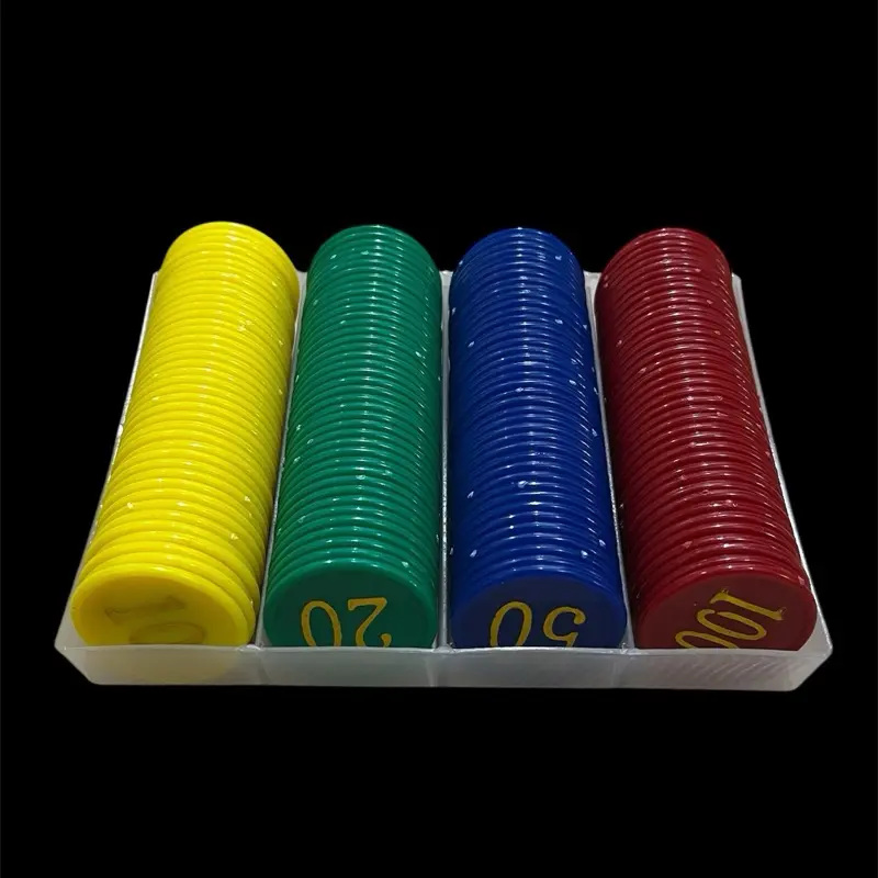 Chip Koin Poker 1 Set isi 160 pcs - Kualitas Terbaik untuk Permainan Anda