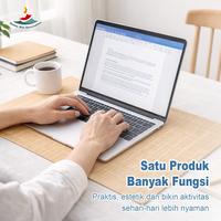 Gambar Home Mat Decoration Alas Meja Bambu Gulung Premium Placemat Anti Panas Cocok Untuk Meja Makan Aesthetic Mudah Dibersihkan Alas Piring Meja Makan Anti Panas Uk 45x30CM Desain Minimalis Untuk Piring Gelas Sendok Garpu X14A1 - Motif 1 dari Home Mat Decoration Kota Administrasi Jakarta Utara 4 Tokopedia