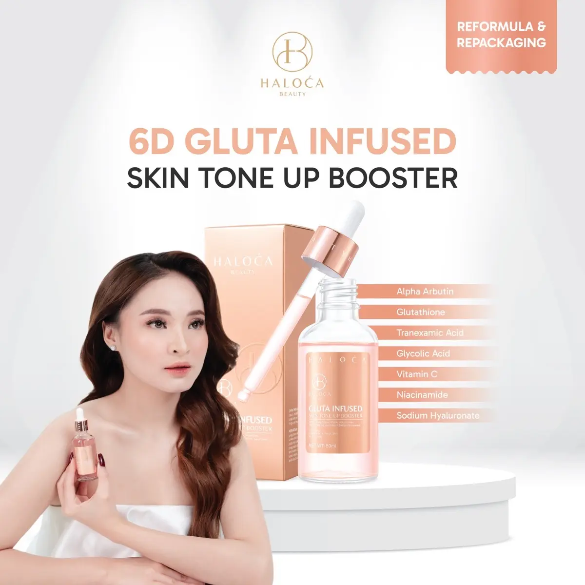 Haloca Gluta Infused Booster Readystock
