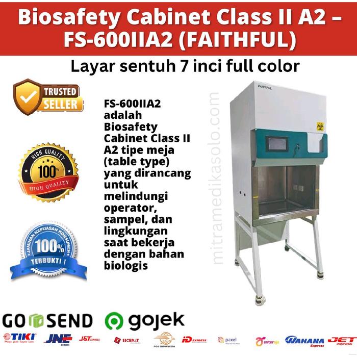 Jual Biosafety Cabinet Class II A2 | BSC Class 2 – FS-600IIA2 (FAITHFUL ...