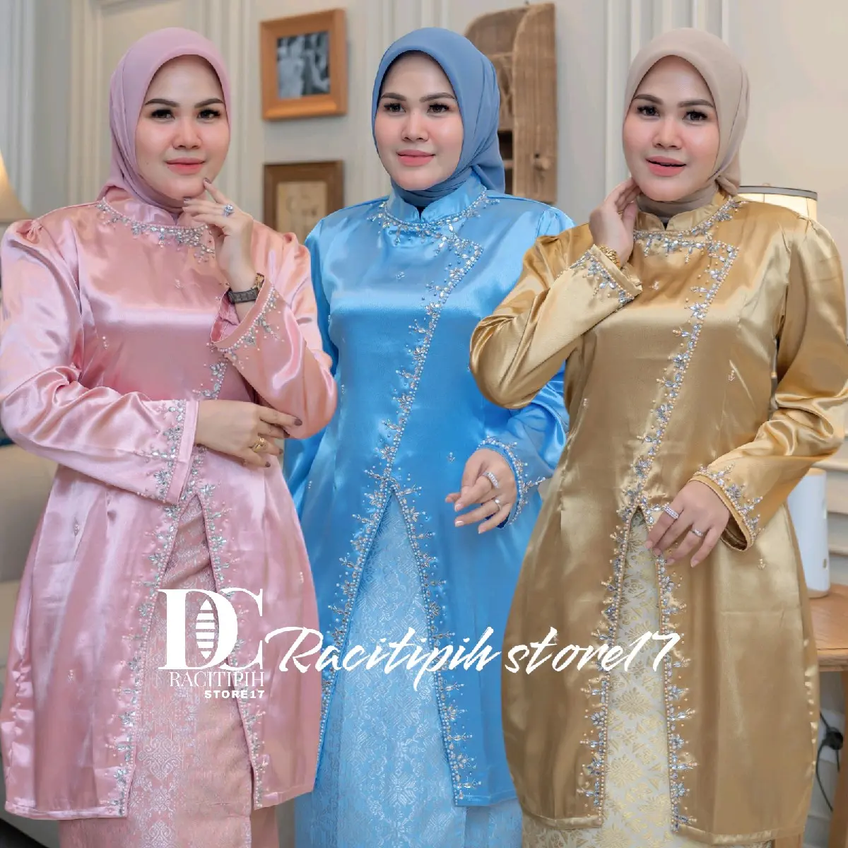 ATASAN KEBAYA MODEREN||ATASAN TUNIK MELAYU,ATASAN KEBAYA MODEREN,TUNIK MODEREN,ATASAN TUNIK JANNGA Pesta Kondangan Motif Wanita Lamaran