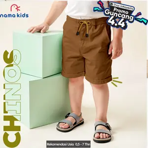 Celana Pendek Anak Celana Chino Anak Pendek Peremuan/Laki-laki Casual Lucu Dan Murah