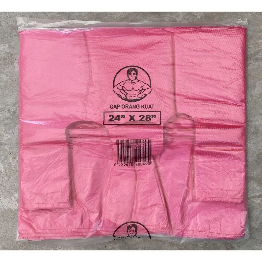 24" x 28" Cap Orang Huat Plastic Bag (40pcs±) Singlet Plastic Bag