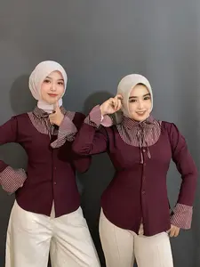 By Uti - Zea Top Fitted Long Sleeve Knit Mix Stripe