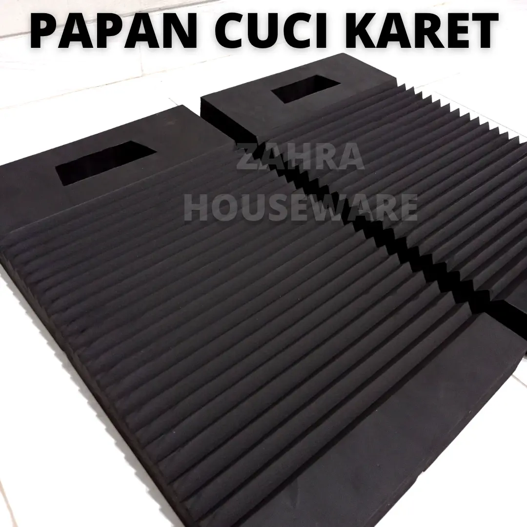 Papan Cuci Baju Karet Penggilesan / Gilesan Baju Alas Cuci Karet