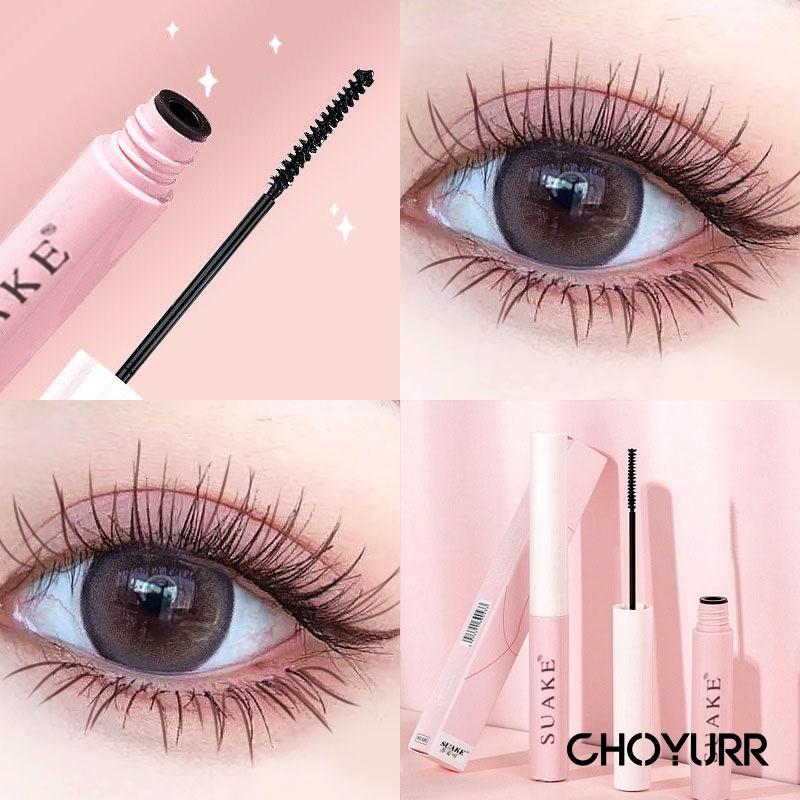 【COD】 Mascara Waterproof Natural Curl Spiral Brush Head Kuas Penebal Bulu Mata Mascara Mini Maskara Long Lasting Eye Makeup-CH 0