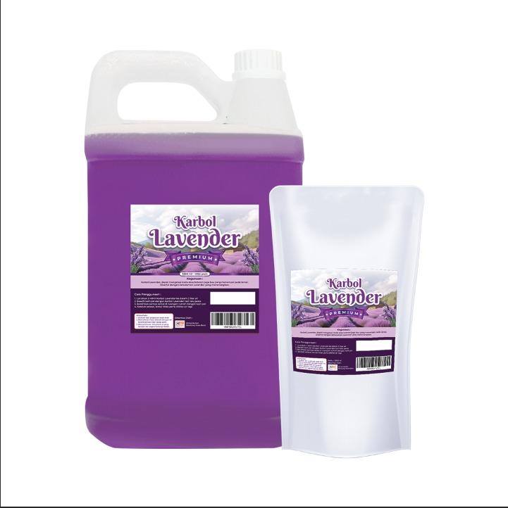 Karbol Lavender Pembersih Lantai Natural aroma Lavender 1 Liter - 1 liter