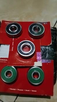 Product Review of BEARING RODA DEPAN BELAKANG+NAP GEAR CB 150R CBR 150 VERZA MEGA PRO NEW Asli Motor from ** k**m 5** 0