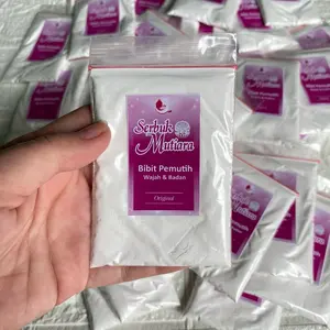 Serbuk Bibit Pemutih Ori campuran Hb,Lulur, dan dapat di jadikan masker muka dan badan