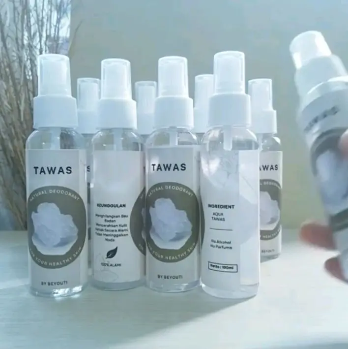 (paket 6 bayar di tempat) paket 6 isi 6 botol Deodorant Spray DEO/ Deodorant tawas / ampuh hilangkan bau badan Memutihkan cair deospray diodora n 1