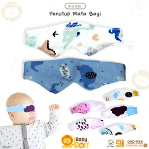 BABYLEON Penutup Mata Bayi 0-1Th Kaca Mata Jemur Bayi Pelindung Mata Matahari Bayi Anti Silau MB-01