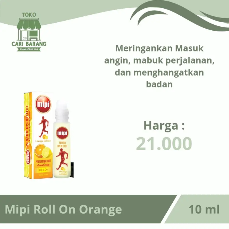 Mipi Roll On + Minya Aroma + Minyak Angin + Minyak Aroma Esensial 4