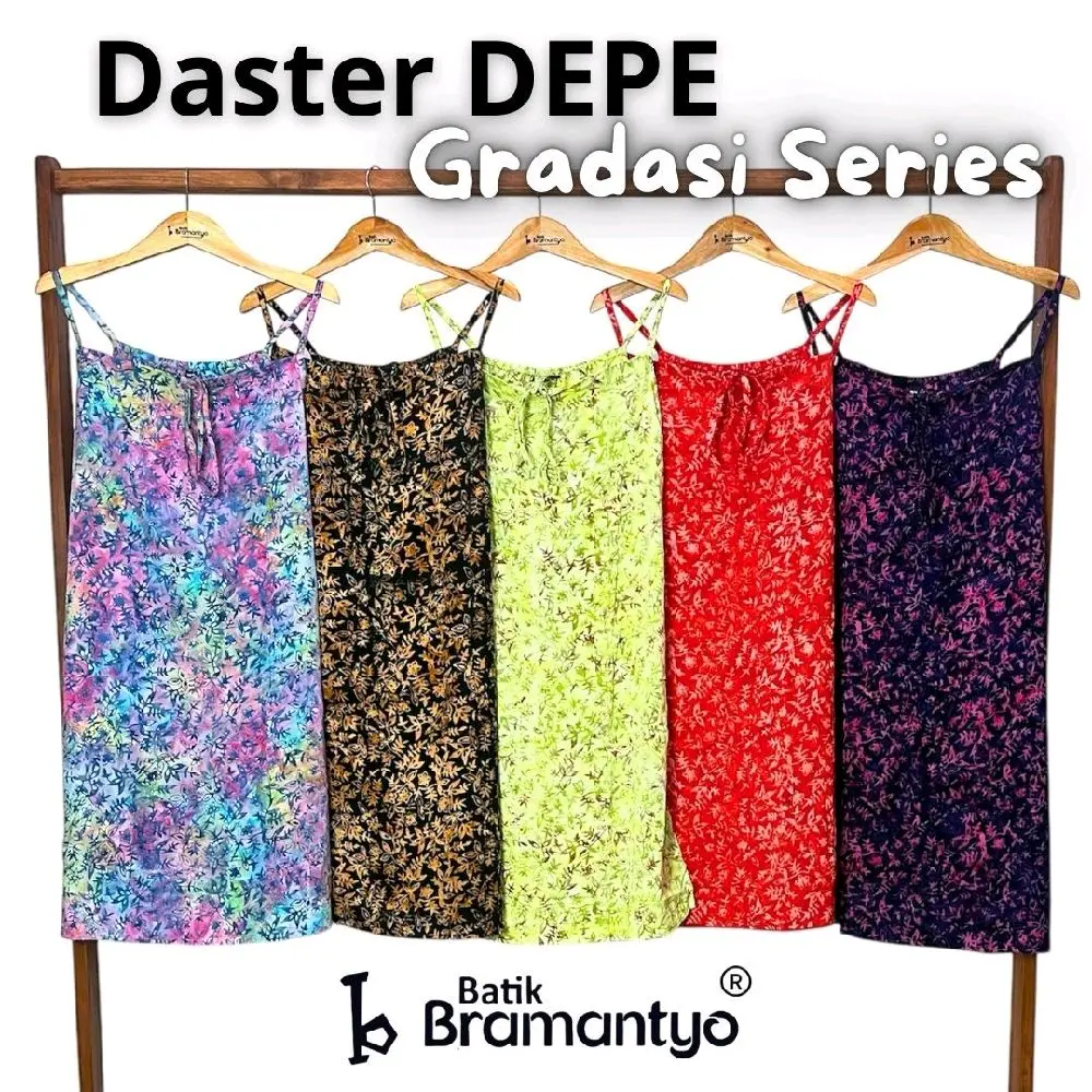Bramantyo Store - Depe Daster Batik cap Batik Bramantyo Dress Rayon Rayon Motif Nyaman