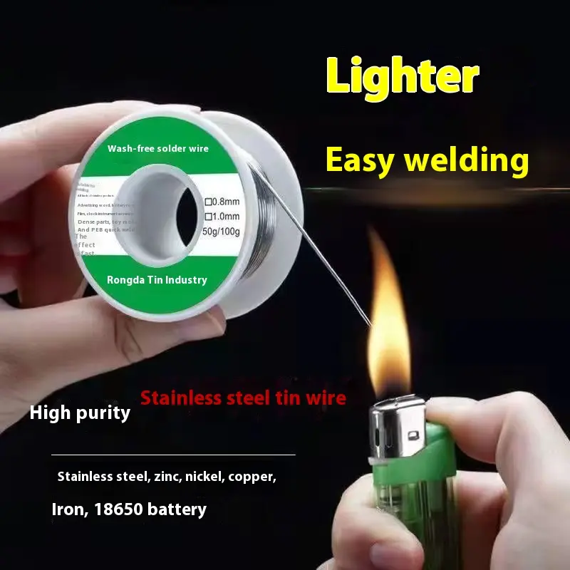 Soldering iron low temperature and low melting point tin wire solder wire high purity maintenance circuit board welding tin wire 1