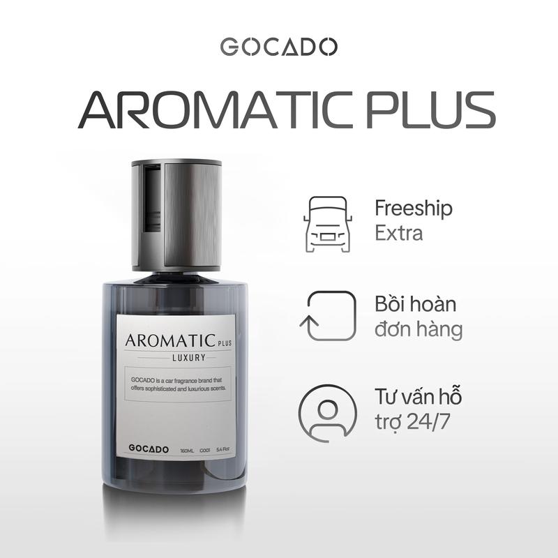 NƯỚC HOA Ô TÔ CAO CẤP AROMATIC PLUS - GOCADO