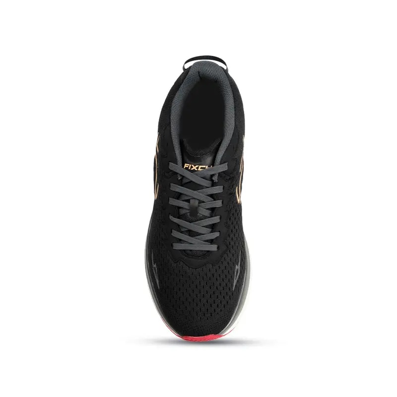 Sepatu Fixch Running Cirrus Black Taffy Red Outdoor 6