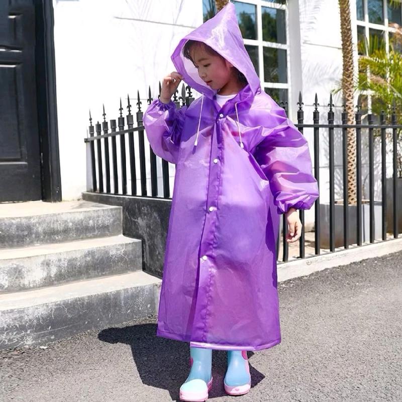 Jas Hujan Anak Jas Hujan EVA Jas Hujan Fashion Jas Hujan Raincoat Waterproof Pvc 1