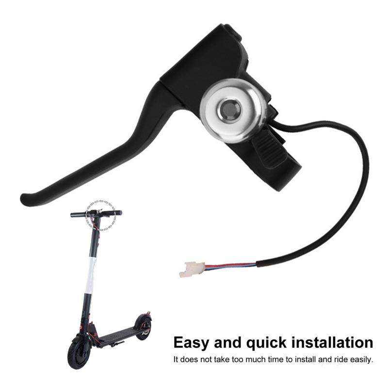 thumbnail image 2 of GOTRAX Electric Scooter Brake Lever - Left Handle With Bell Replacement Part 2 of 3