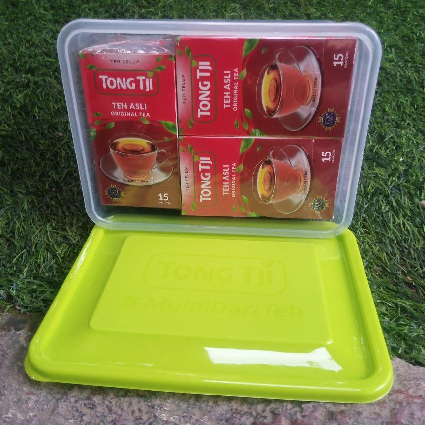 DANDANG Teh Celup Asli 2 Pak @ 25 Kantong GRATIS Canester Rasa Khas Nikmat & Praktis untuk Relaksasi Tubuh Cocok untuk Anda yang Sibuk Herbal Gula