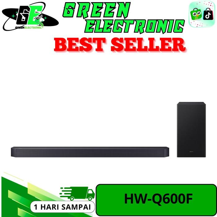 Gambar SOUNDBAR SAMSUNG HW-Q600F W/ TRUE 3.1.2ch SOUND AND DOLBY ATMOS 2025 HW-Q600F/XD dari Green Electronic Official Kota Administrasi Jakarta Barat Tokopedia
