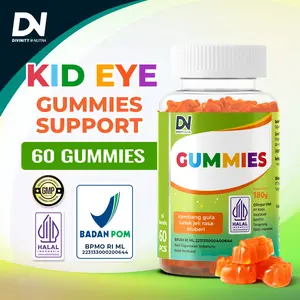 DN Pro Vision Gummy Anak, dengan Lutein & Vitamin A, 60 Gummies, Mendukung Kesehatan Mata Rasa Blueberry, Anak (Mulai 4 Tahun) dan Dewasa, COD (BPOM & Halal)【Divinity Nutra】