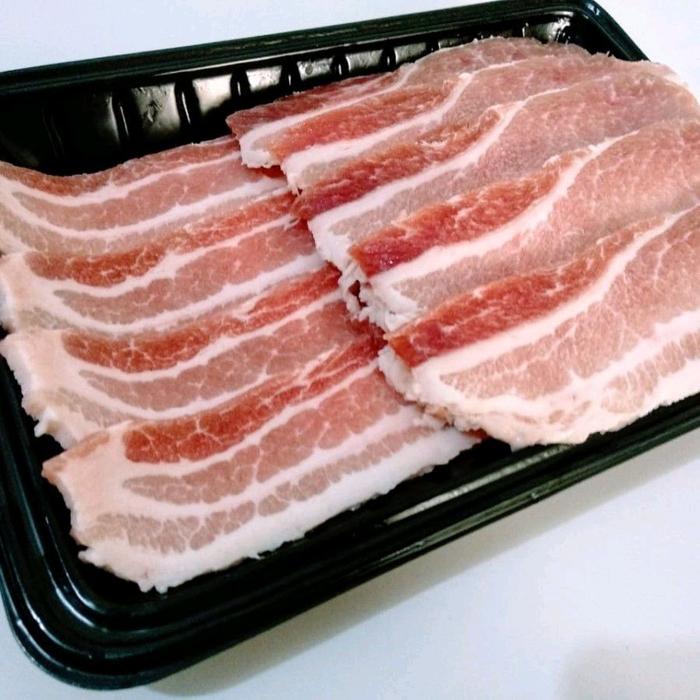 Gambar Import Pork Belly Korean BBQ Samgyeopsal Cut Daging Babi Organik Tebal 7mm Premium Quality 500gr Pack Frozen Tanpa Hormon Antibiotik Daging Babi Denmark dari Meat Heaven Kota Administrasi Jakarta Barat Tokopedia