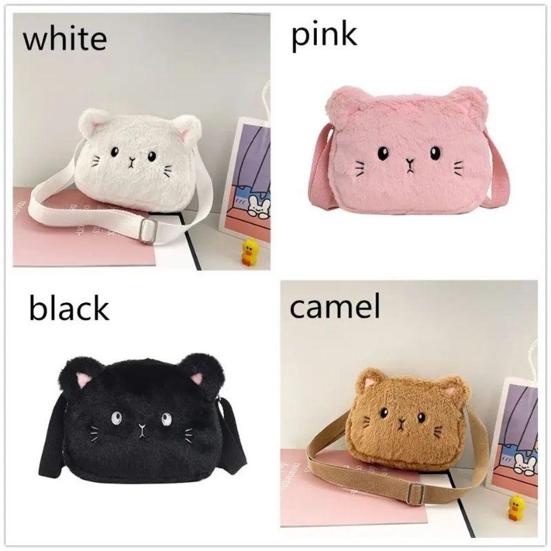 tas selempang anak perempuan lucu karakter kucing 1