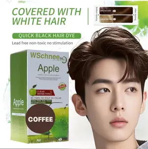 (5PCS) WSCHNEE PEWARNA RAMBUT VIRAL, BUBBLE HAIR DYE CREAM COLOR INSTAN , TERDAPAT 3 WARNA