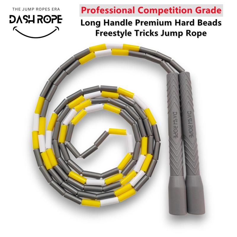 DASHROPE 8 inch Long Handle 4mm Cords Premium Hard Bead Jump - TikTok ...
