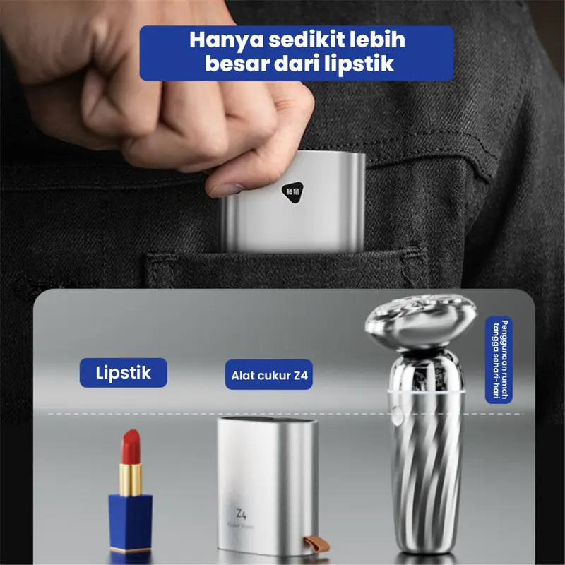 Lydsto x Enchen Z4 Pop-up Shaver Mini Travel Alat Cukur Elektrik Pencukur Jenggot Waterproof Portable 5