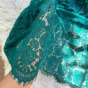 Kain kebaya lace cord premium ukuran 1,6m bahan lembut