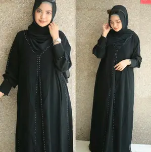 Abaya Saudi Dubai Ratih by afastore Gamis Muslim Sifon