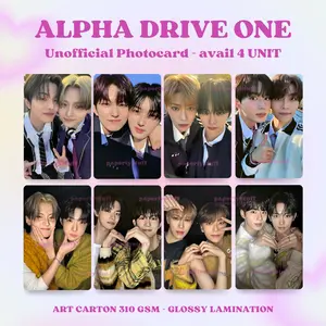 Alpha Drive One / ALD1 EUPHORIA UNIT JEWEL CASE & STAR ROAD PC UNIT Unofficial Photocard